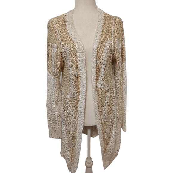 Indigo Rose Long Cardigan Style Sweater - Large - Picture 3 of 7